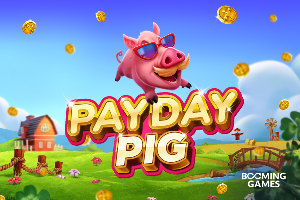 Experience the thrill of the fantastic rewards with Payday Pig from Booming Games