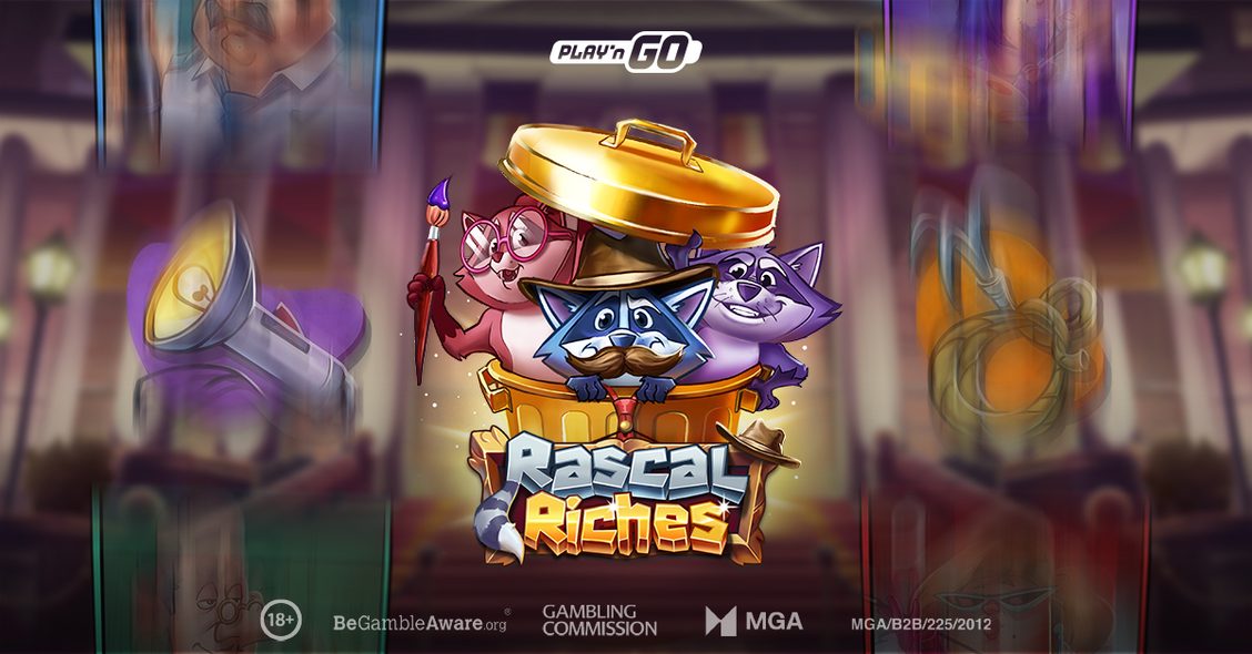 Play’n GO recruit some radical racoons for Rascal Riches