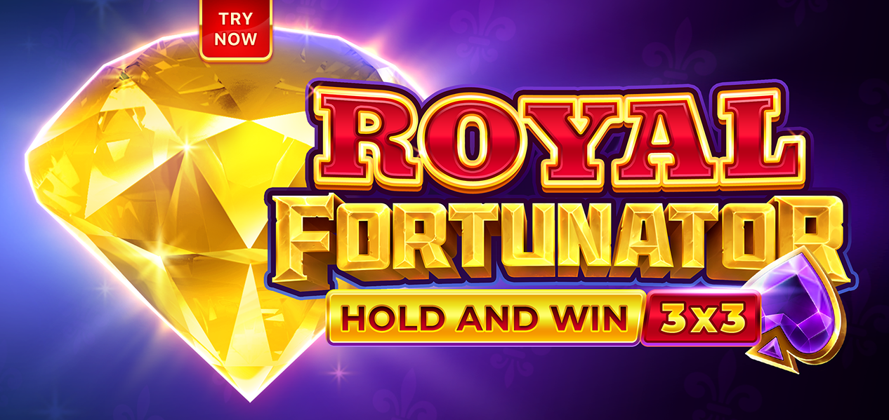 Enjoy a regal experience with Royal Fortunator: Hold and Win