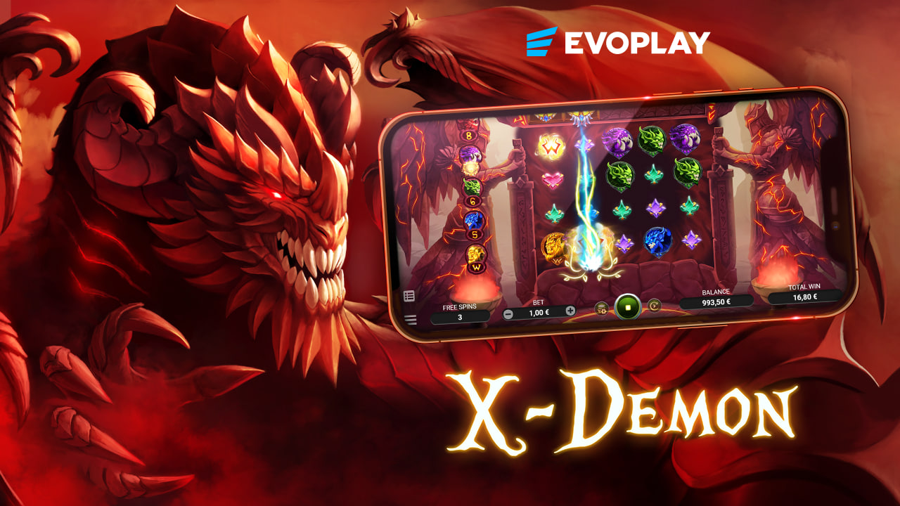 Evoplay delves into a fiery dimension in X-Demon