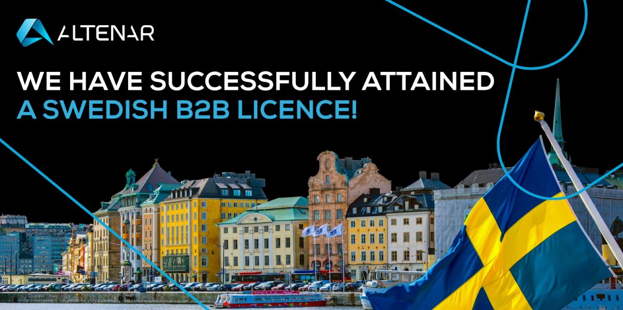 Altenar expands offering thanks to Swedish Game Software Licence