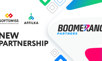 Affilka by SOFTSWISS Partners with Boomerang
