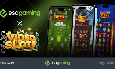 ESA Gaming unleashes full EasySwipe™ portfolio on Videoslots offering