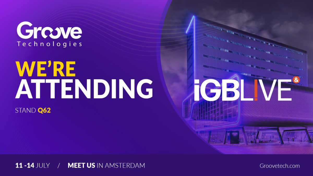 Groove launch rebrand at iGB Live