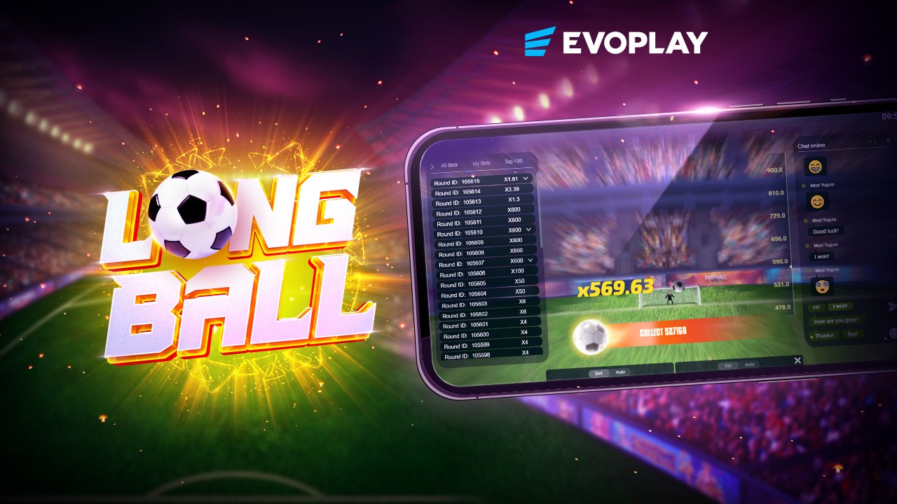 Score the goal of the season in Evoplay’s latest release Long Ball