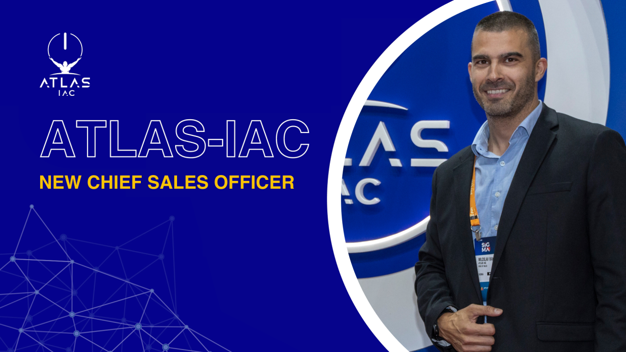 Atlas-IAC announces Miloslav Ivanov as Chief Sales Officer