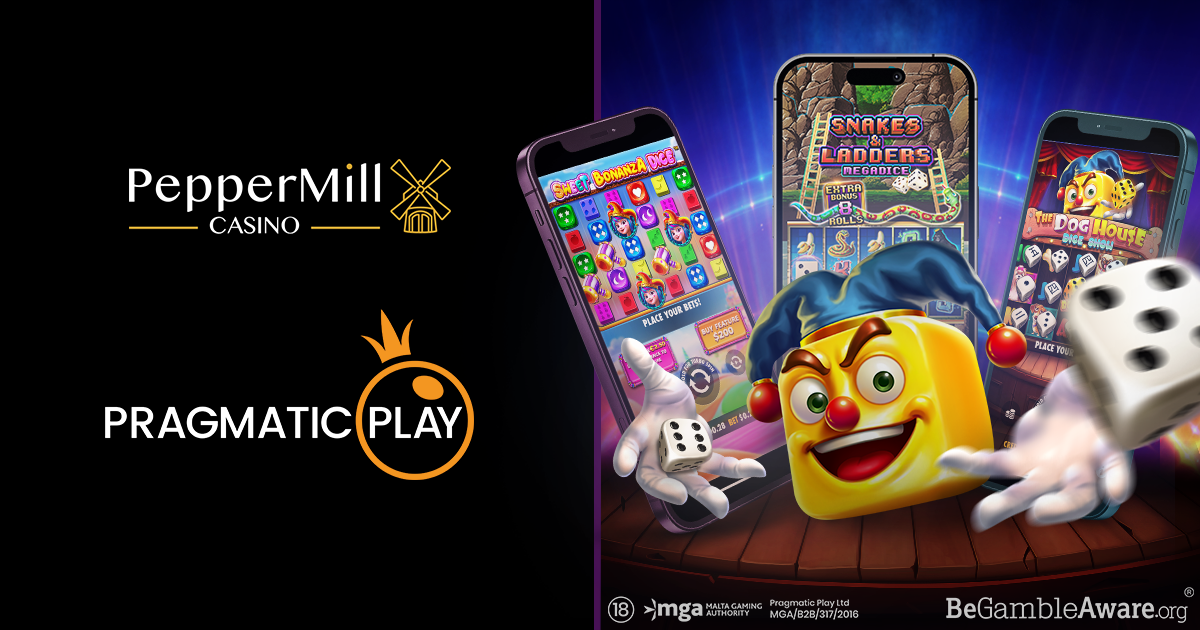 PRAGMATIC PLAY LAUNCHES DICE SLOT GAMES WITH PEPPERMILL CASINO IN BELGIUM