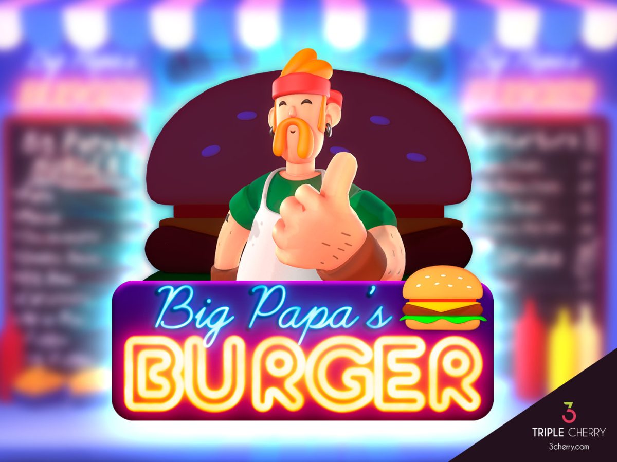 The new Triple Cherry video slot: Big Papa's Burger