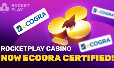 RocketPlay is honoured to receive the eCogra certificate