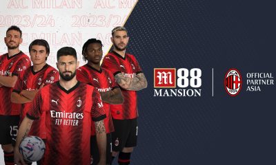 M88 Mansion Marks 2nd Year of Partnership with Renowned Italian Football Club AC Milan