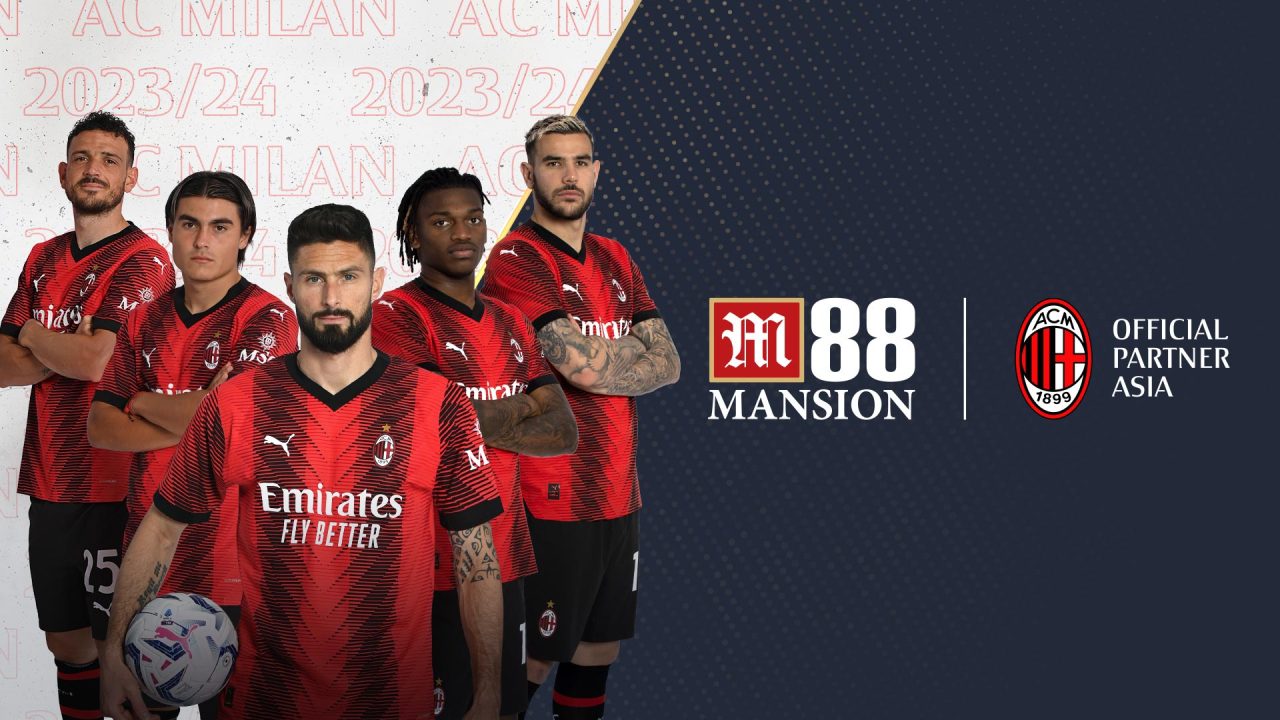 M88 Mansion Marks 2nd Year of Partnership with Renowned Italian Football Club AC Milan