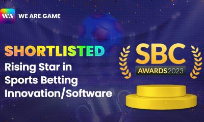 WeAreGame Nominated for the Rising Star in Sports Betting Innovation/Software Award at SBC Awards 2023