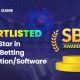 WeAreGame Nominated for the Rising Star in Sports Betting Innovation/Software Award at SBC Awards 2023