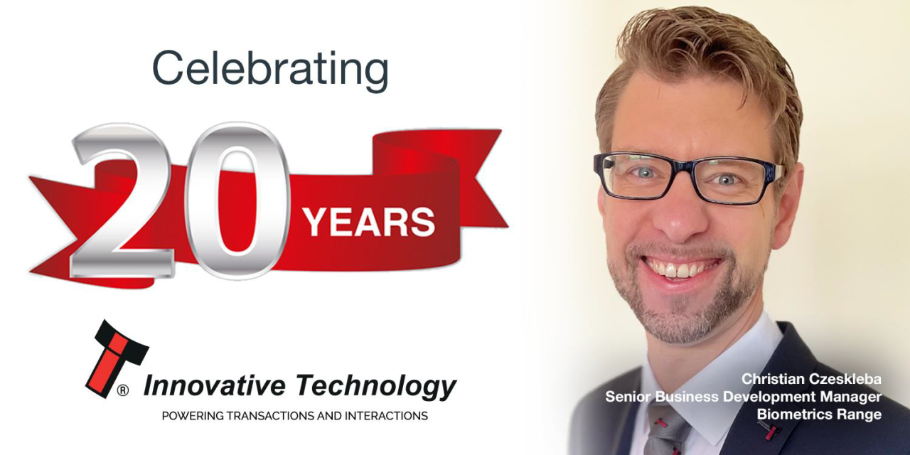 Senior Business Development Manager for ITL celebrates 20 year milestone