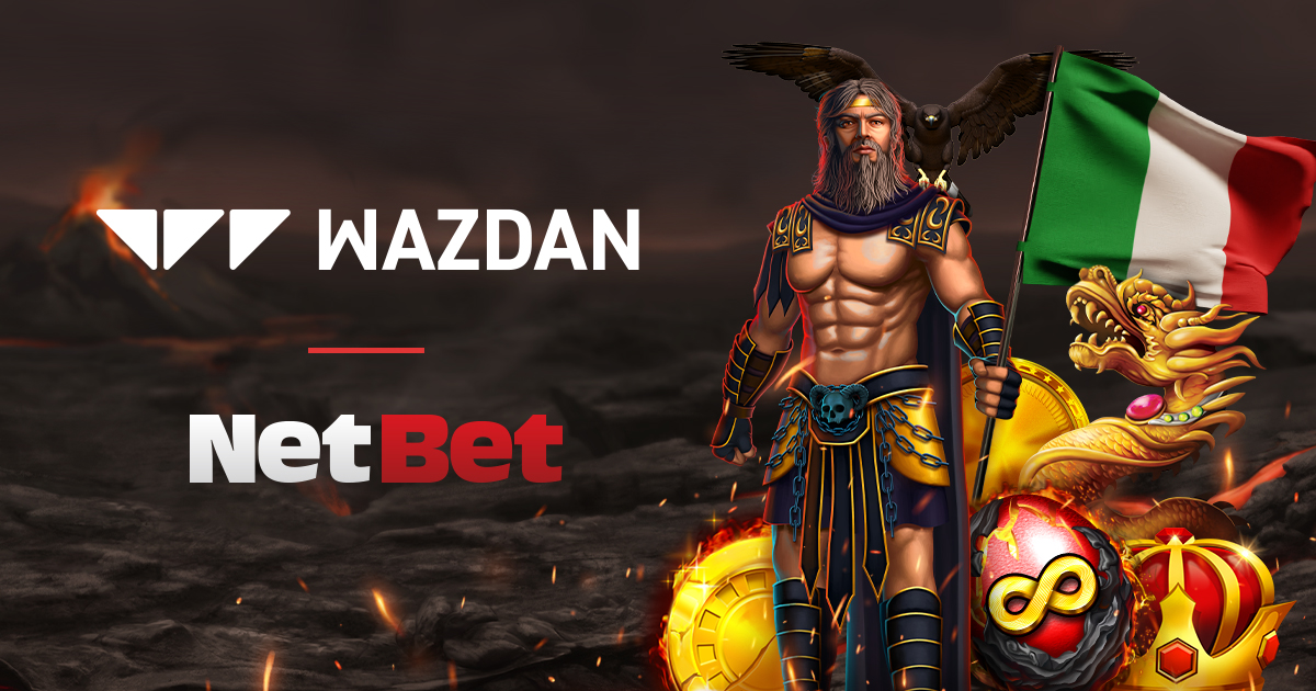 NetBet Italy Announces New Partnership with Wazdan