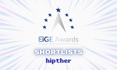 Hipther Reveals EiGE Awards 2023 Shortlists: Honoring iGaming Excellence in Europe