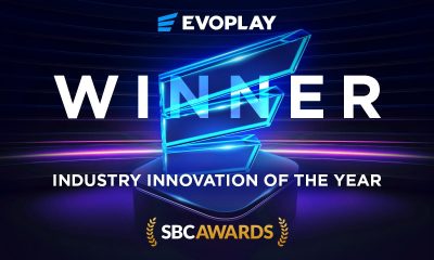 Evoplay celebrates victory at SBC Awards 2023
