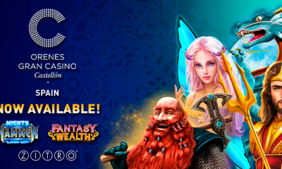 ORENES GRAN CASINO CASTELLÓN EXPANDS ITS CATALOG WITH ZITRO’S NEW OFFERINGS