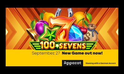 Reach for the big win stars in 100 Sevens from Apparat Gaming