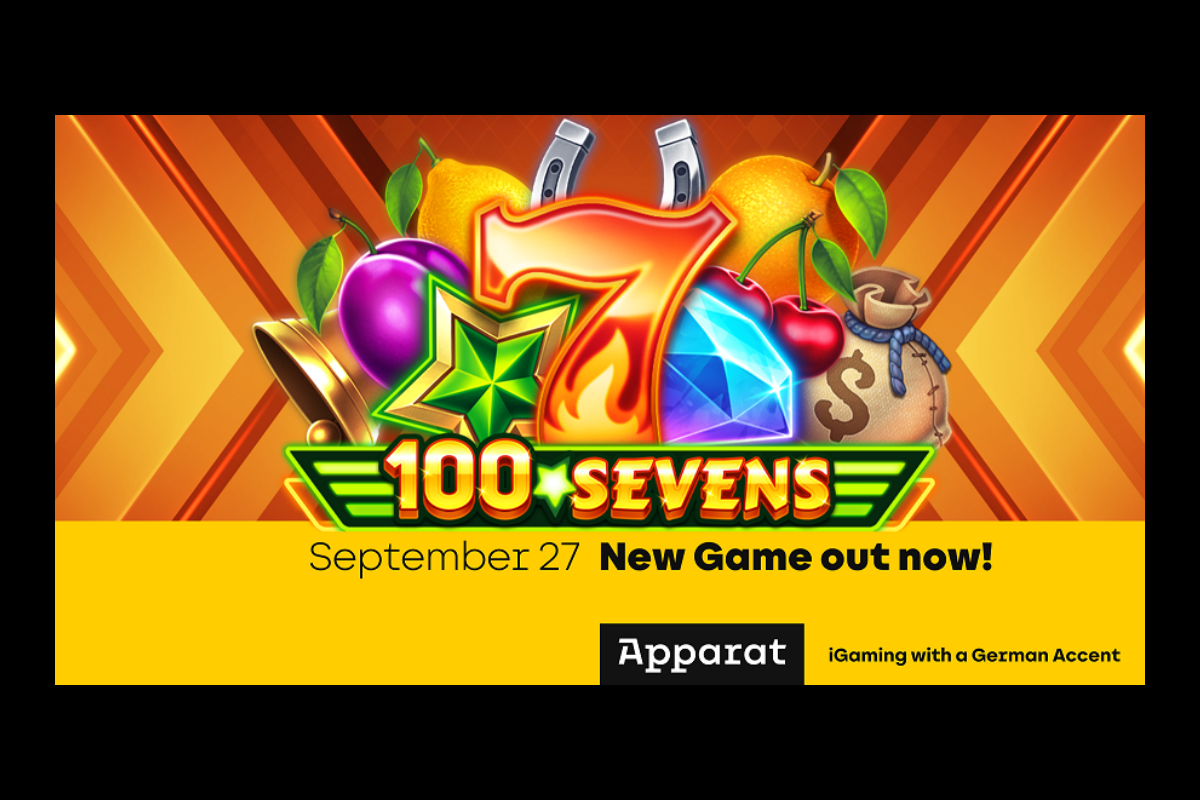 Reach for the big win stars in 100 Sevens from Apparat Gaming