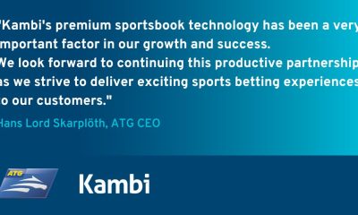 Kambi Group plc extends multi-channel sportsbook partnership with Swedish giant ATG