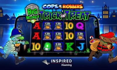GET SPOOKY WITH INSPIRED’S LATEST HALLOWEEN SLOT: COPS ‘N’ ROBBERS BIG MONEY TRICK OR TREAT