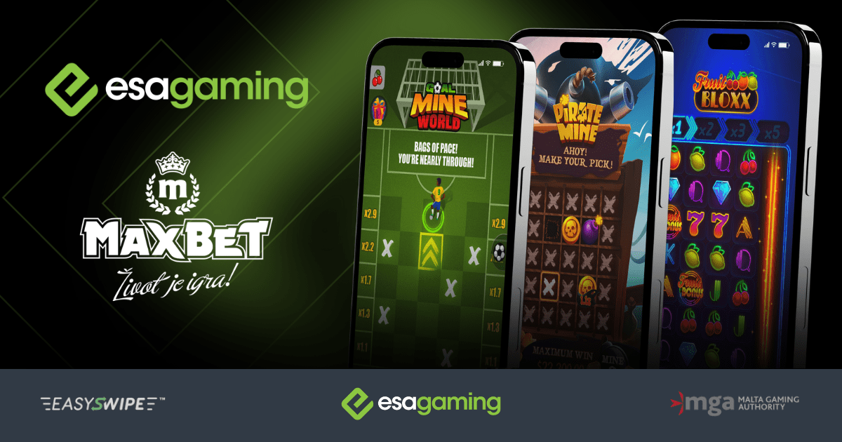 ESA Gaming celebrates Serbia debut with MaxBet launch