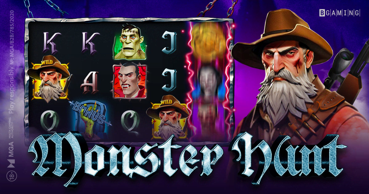 BGAMING RELEASES SECOND HALLOWEEN SLOT WITH MONSTER HUNT