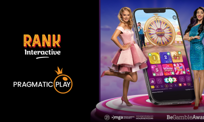 PRAGMATIC PLAY ADDS LIVE CASINO CONTENT TO RANK GROUP PARTNERSHIP