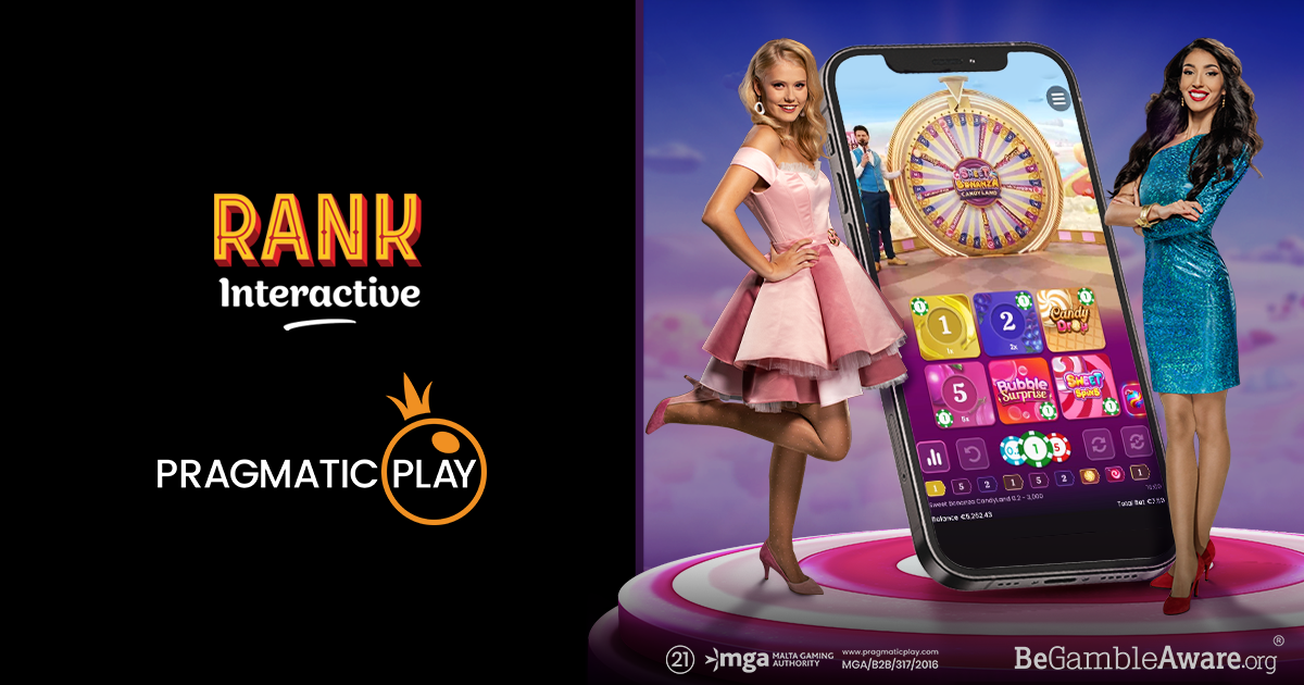 PRAGMATIC PLAY ADDS LIVE CASINO CONTENT TO RANK GROUP PARTNERSHIP