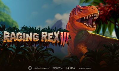 Play’n GO travels back to the Cretaceous in Raging Rex 3
