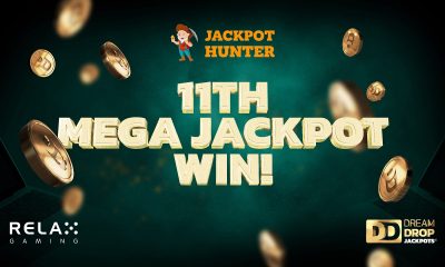 Relax Gaming crowns eleventh millionaire with Jackpothunter Dream Drop win