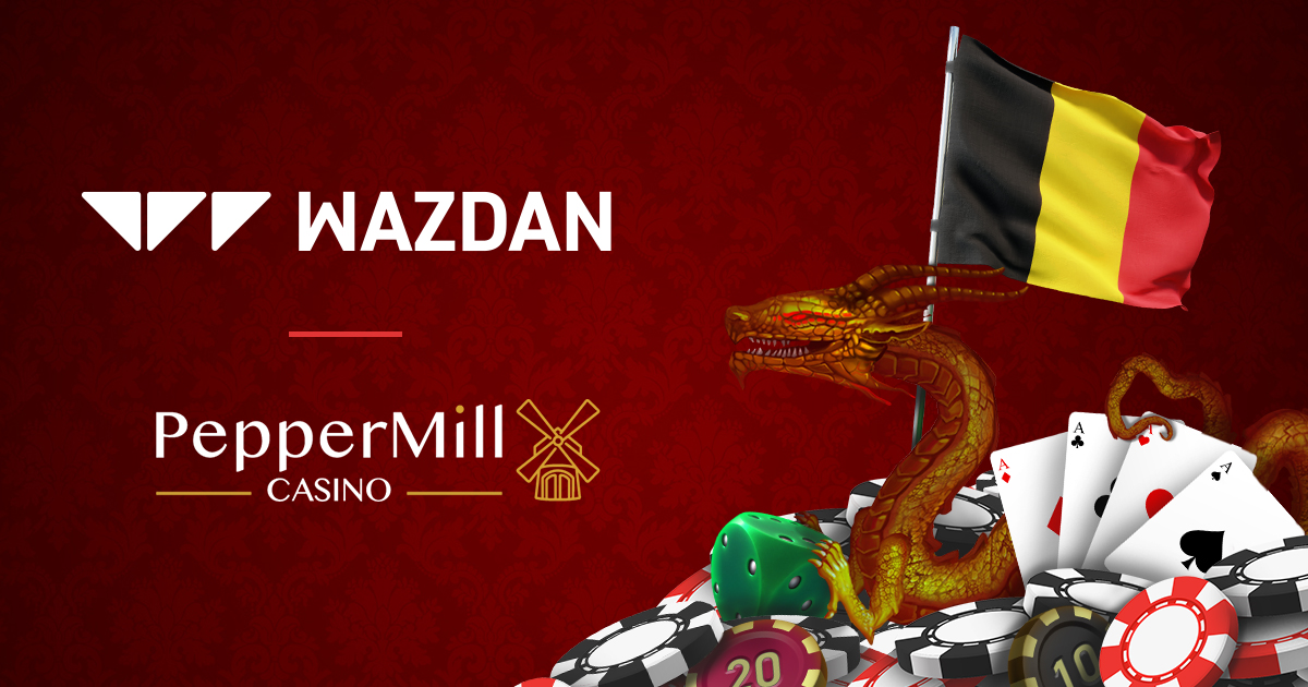 Wazdan Expands Belgian Presence as PepperMill Casino Launches 9 Exclusive Games under B+ License