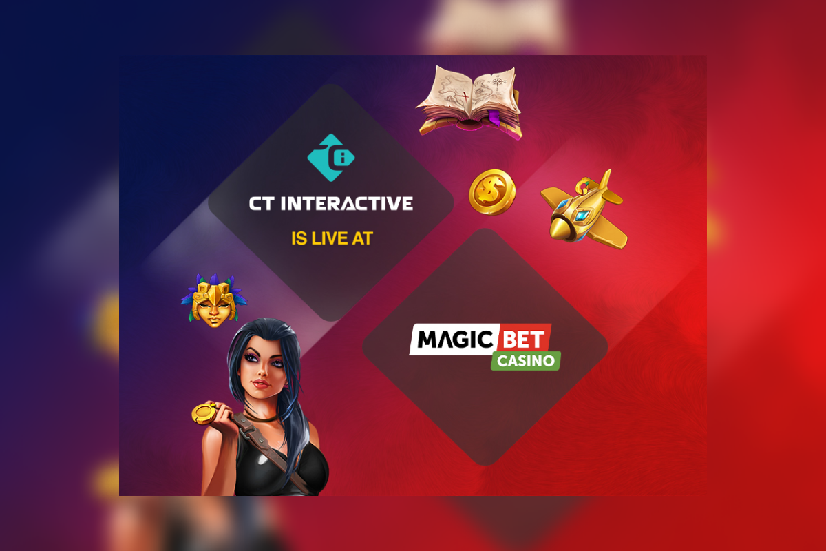 CT Interactive’s content goes live at Magicbet