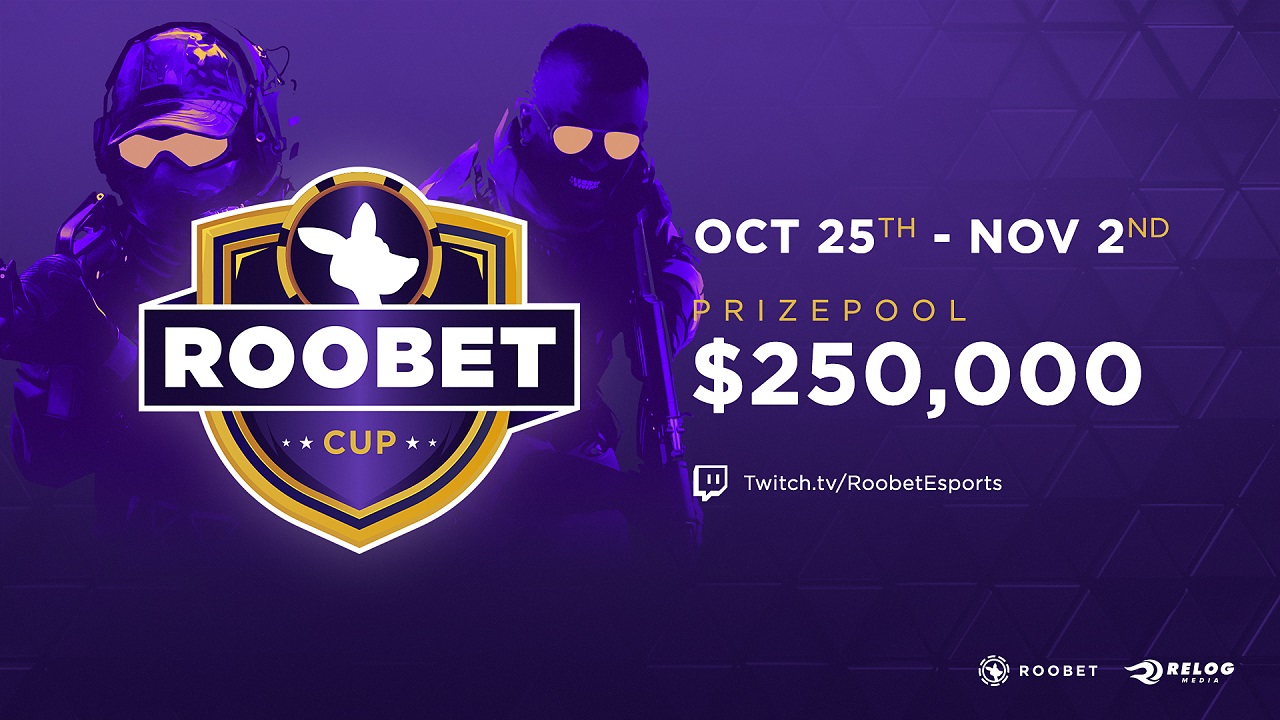 Relog Media & Roobet Announce ‘Roobet Cup 2023’ – $250K CS:GO Tournament, Returning for a Second Year Oct. 25-Nov. 2