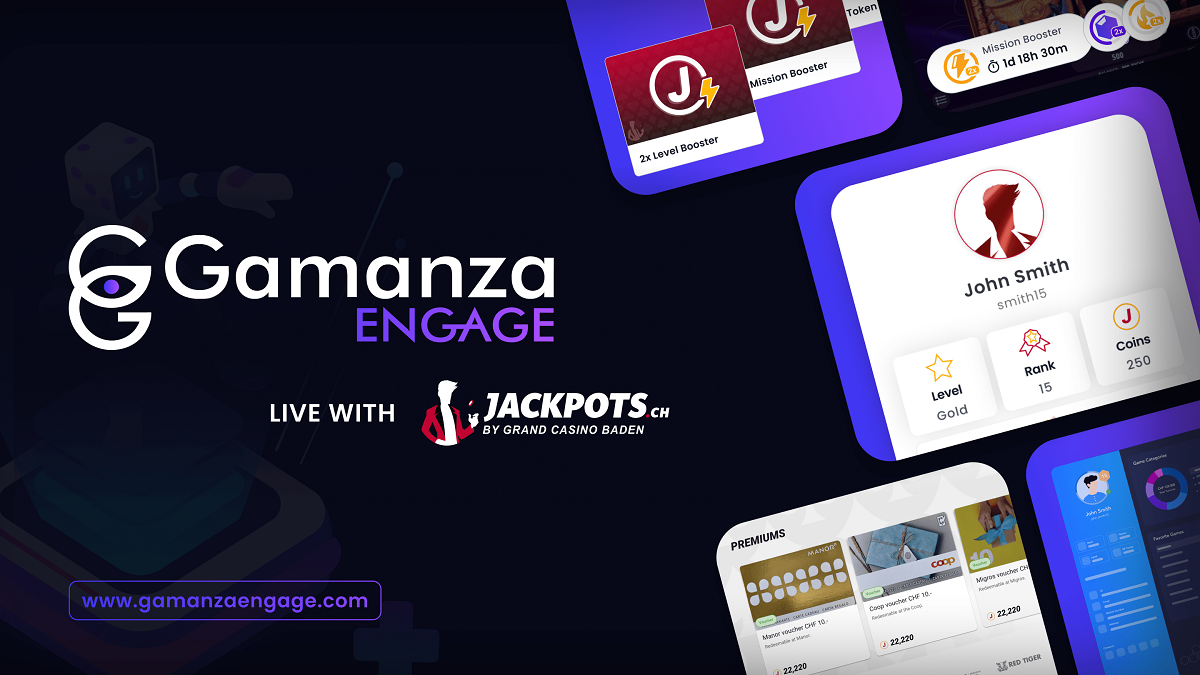 Gamanza Powers Jackpots.ch's Exciting New Loyalty Program