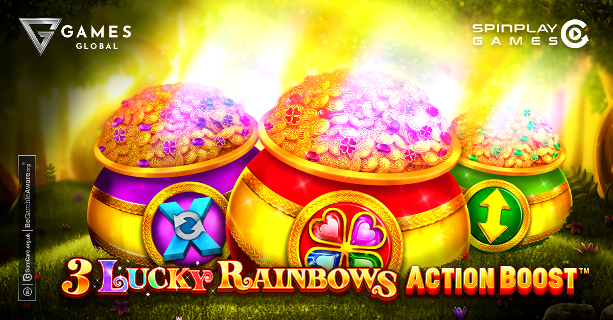 Games Global revisits the enchanted forest in 3 Lucky Rainbows Action Boost™