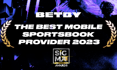 BETBY crowned best Mobile Sportsbook Provider at the 2023 SiGMA Europe Awards