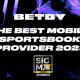 BETBY crowned best Mobile Sportsbook Provider at the 2023 SiGMA Europe Awards