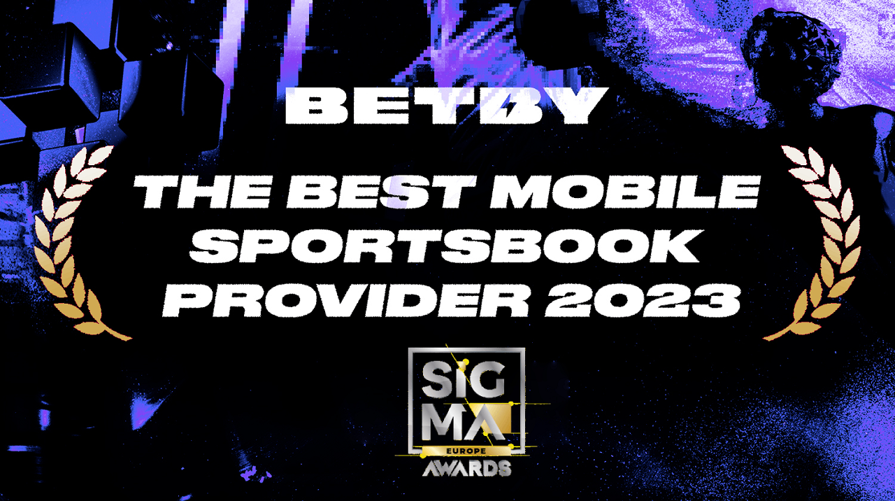 BETBY crowned best Mobile Sportsbook Provider at the 2023 SiGMA Europe Awards