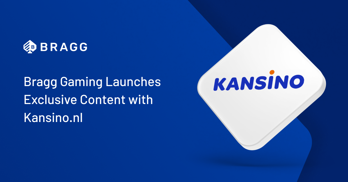 Bragg Gaming Launches Exclusive Content with Kansino.nl