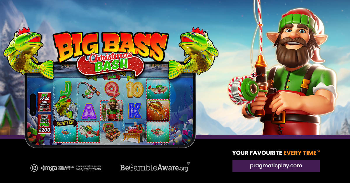 PRAGMATIC PLAY UNVEILS A FESTIVE FISHING BONANZA WITH BIG BASS CHRISTMAS BASH