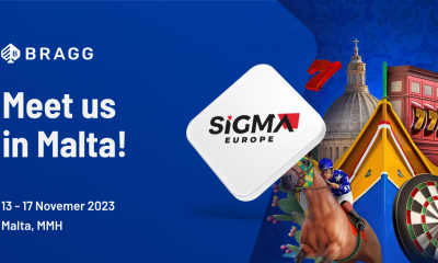 Bragg is attending the SiGMA Europe, Malta 2023