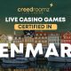 CreedRoomz Gains Danish Licence for Live Casino Games