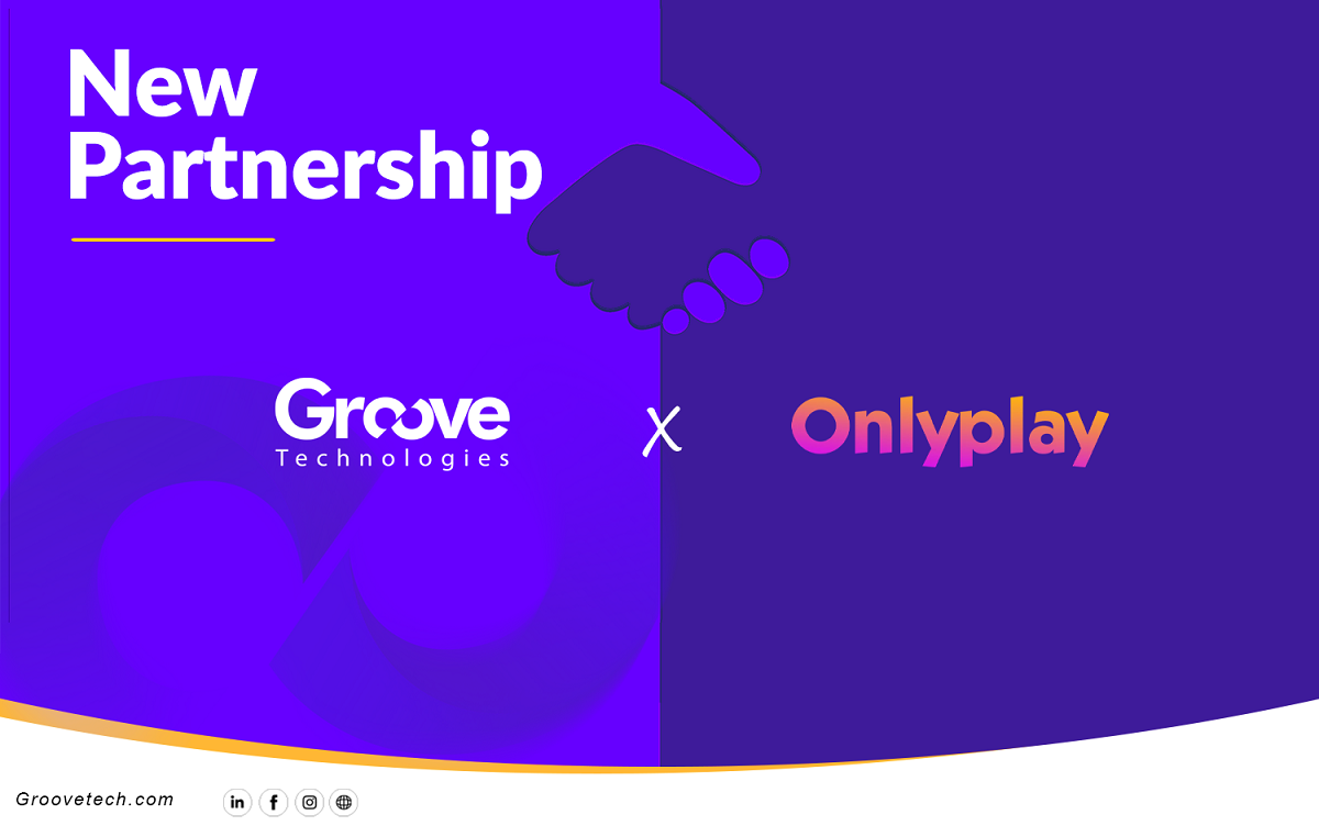 Only the best content for Groove with Onlyplay partnership