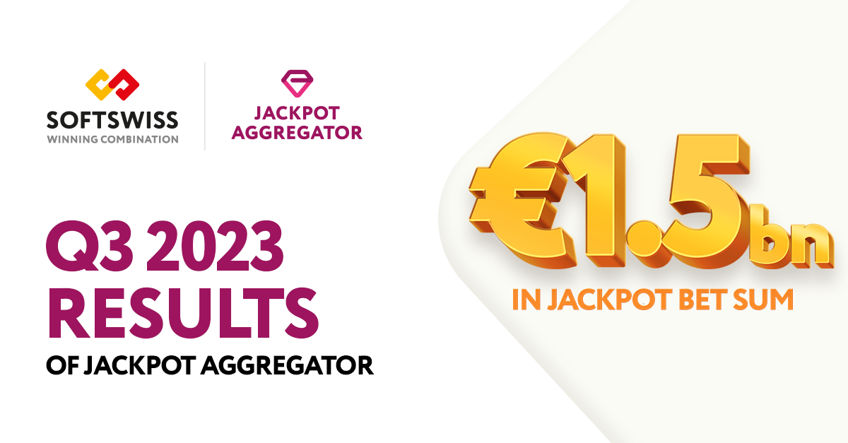 €1.5bn in Jackpot Bet Sum: Unveils SOFTSWISS Jackpot Aggregator Q3 Results