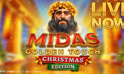 Thunderkick gives top slot a festive spin in Midas: Golden Touch Christmas Edition