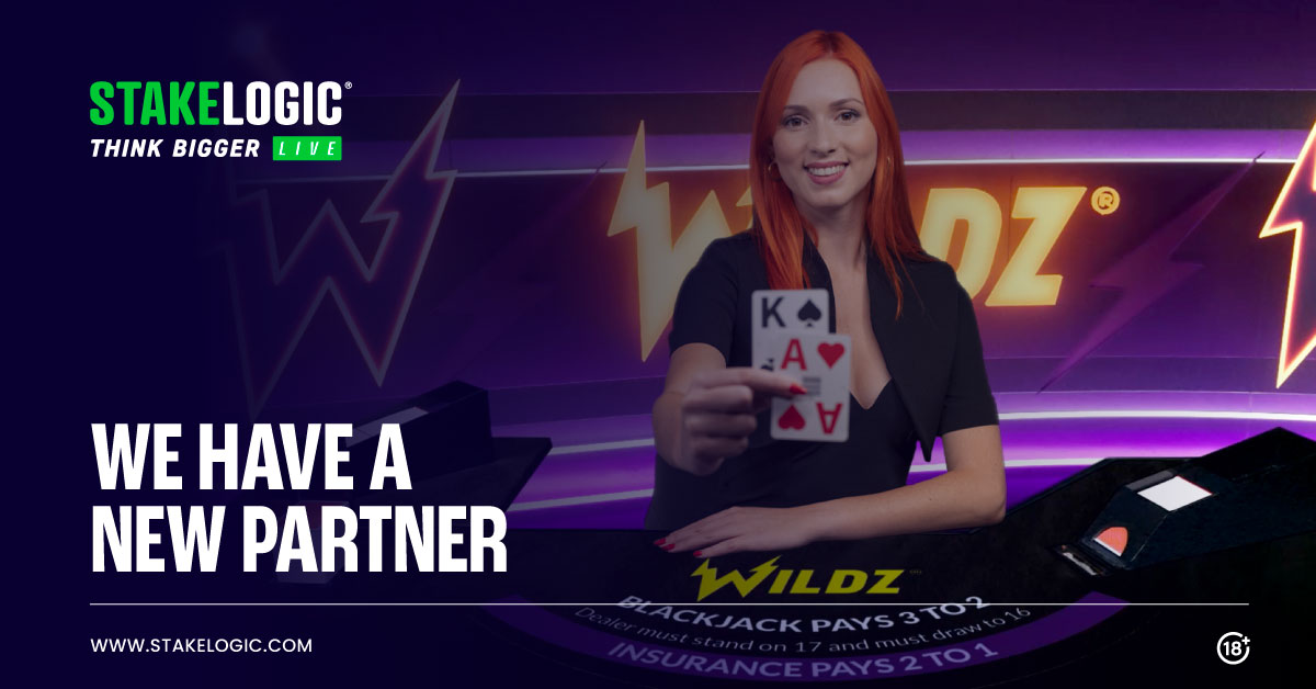 Go Wildz! Stakelogic Live partners with popular online casino