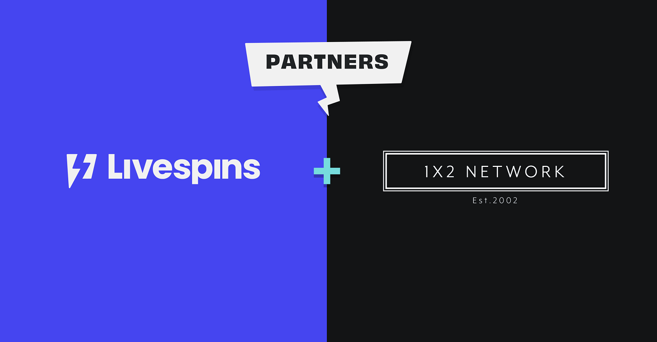 1X2 Network joins the Livespins revolution