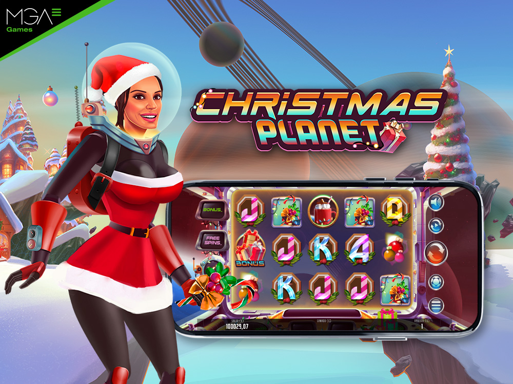 This Christmas, online casinos are filled with festive spirit thanks to “Christmas Planet” from MGA Games